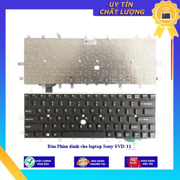 Bàn Phím dùng cho laptop Sony SVD-11 -- MÀU ĐEN - CÓ ĐÈN - Hàng Nhập Khẩu New Seal