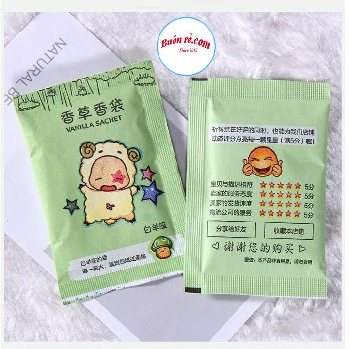 Túi thơm 12 cung hoàng đạo – Túi thơm mini, hương thơm tự nhiên để giày dép, túi, quần áo nhỏ gọn – Buôn rẻ 00817