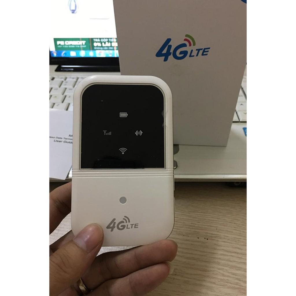 Thiết bị phát sóng wifi từ sim 3G/4G LTE A800 - Sử dụng liên tục 7h (Trắng)