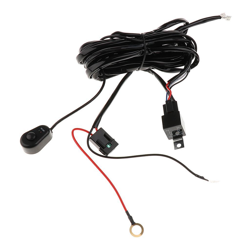 3 Meter Wiring Loom Harness   Switch for