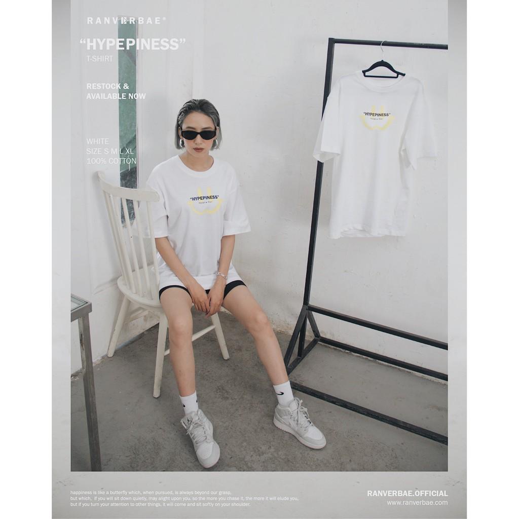 Áo Thun RANVERBAE HYPEPINESS Trắng