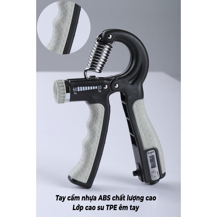 Kìm bóp tay đếm số kiềm bóp tay tùy chỉnh lực 5-60kg TXstar tập cơ tay tại nhà, hand grip