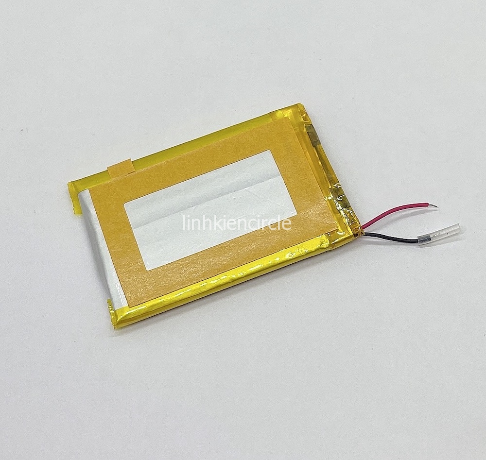 Pin lithium 3.7V 600mA 2.22Wh có mạch bảo vệ mới 100% dùng cho loa Bluetooth DIY - LK0385