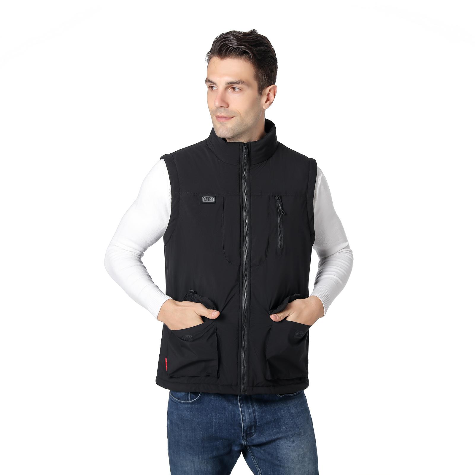 11 Zone Heated Vest for Men Women Outdoor Winter Warm Electric Heating Vest Jacket Clothing