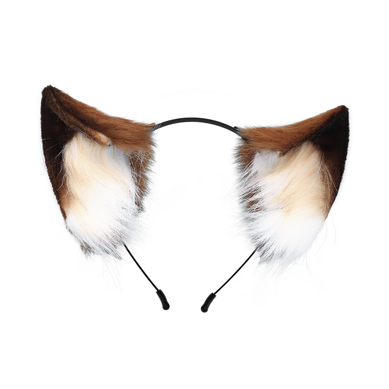 Ears Headband Animal Ears Hair Hoop Hair Accessories Cosplay Party Halloween Costume Ears Headwear