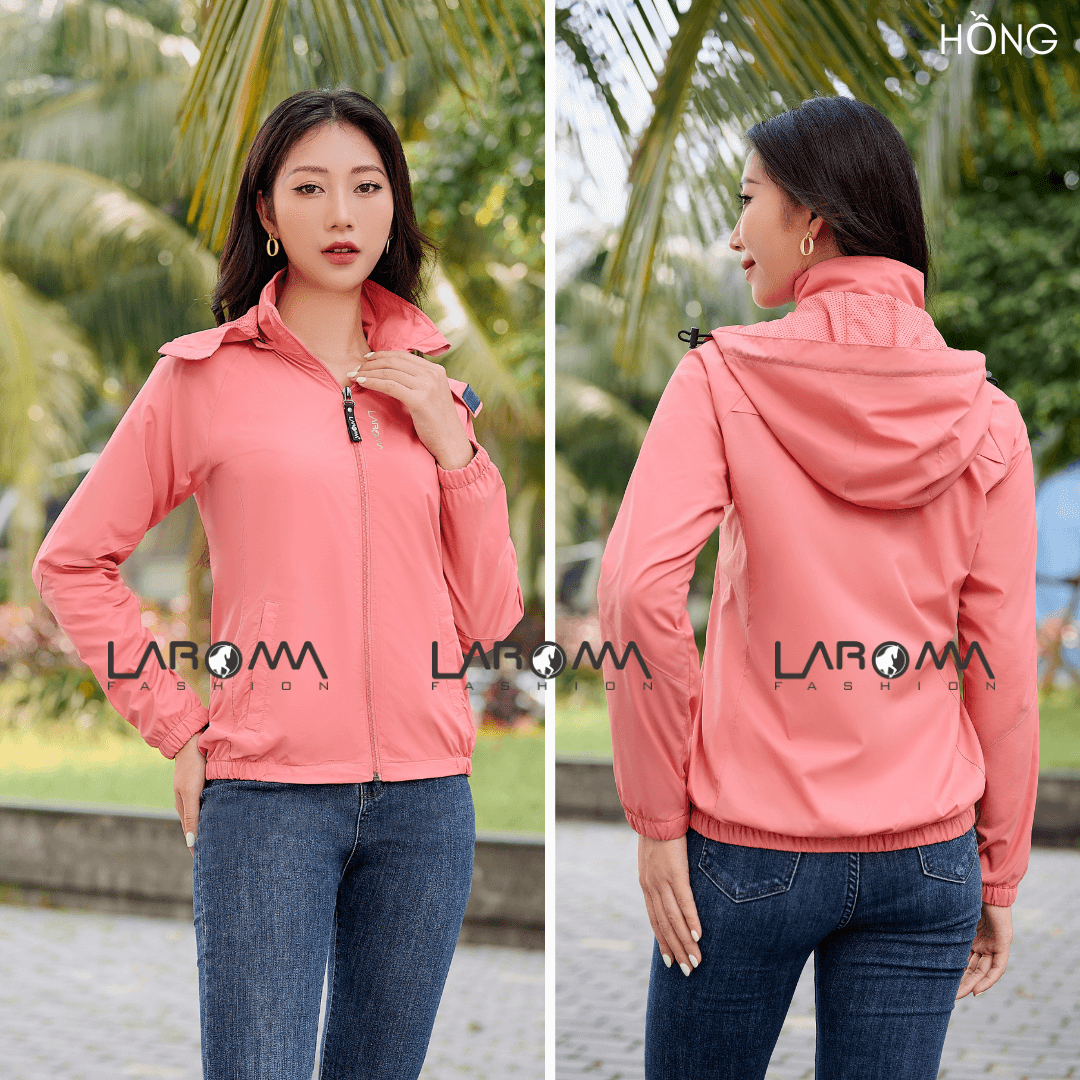 Áo Gió Nữ Laroma | Basic - Giữ Ấm - Chống Nước - Bền Bỉ