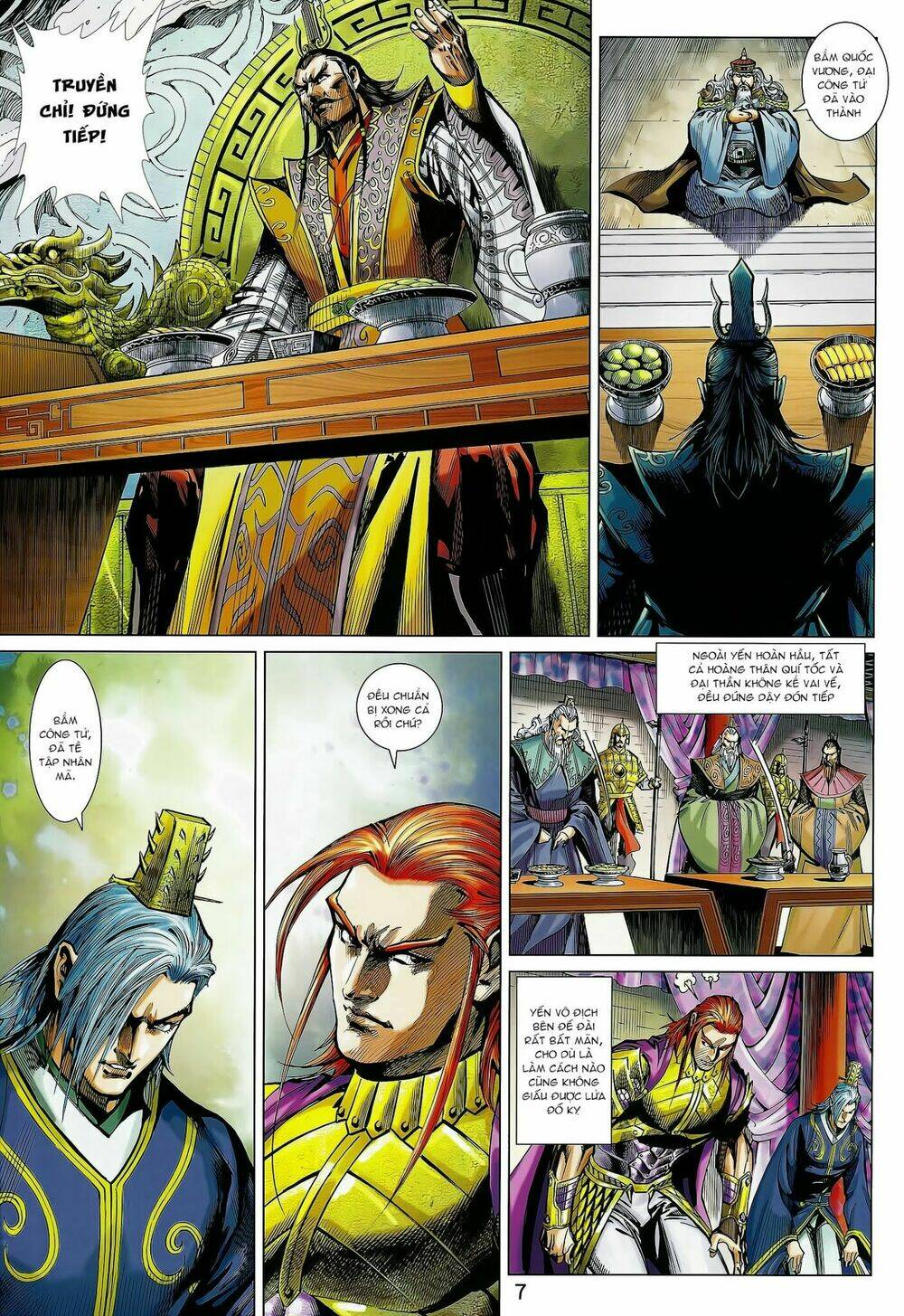 xuân thu mãnh sĩ chapter 11.1 7