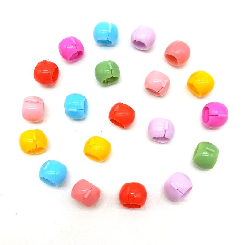 Set 10 kẹp tròn nhỏ xinh sắc màu dễ thương cá tính Tatitava