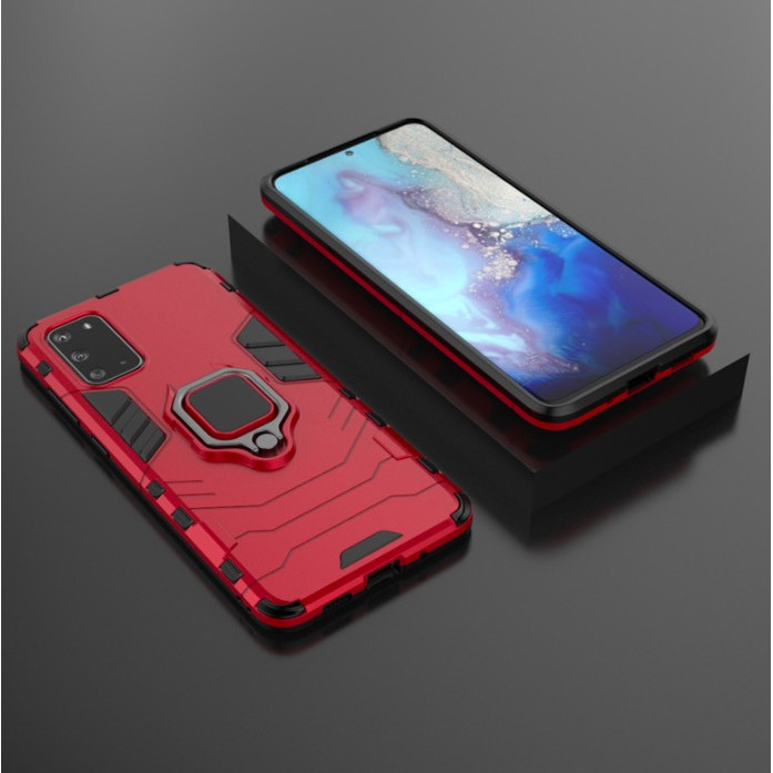 Ốp lưng Samsung Galaxy S10 Lite iron man chống sốc kèm iring