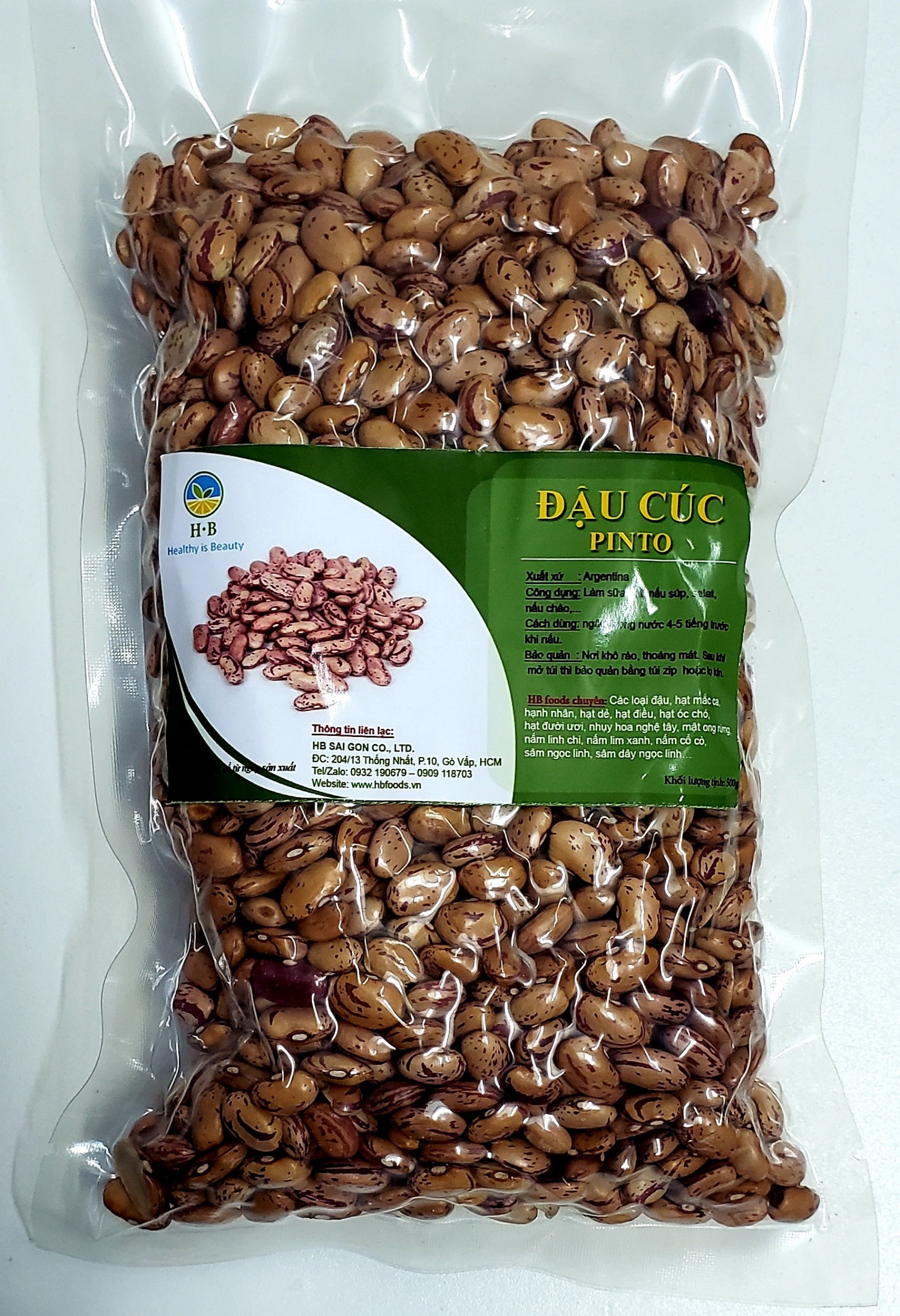 Đậu Cúc Pinto - Argentina 500g