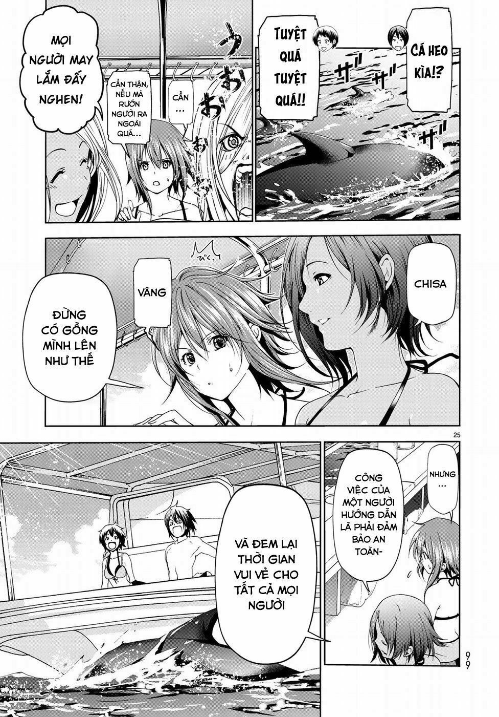 cô gái thích lặn - grand blue chapter 51 24