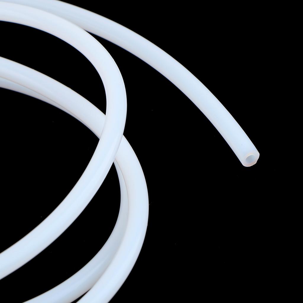 PTFE Tube for 3D Printer 1.75mm Filament 2.0mm ID/4.0mm OD 1 Meters White