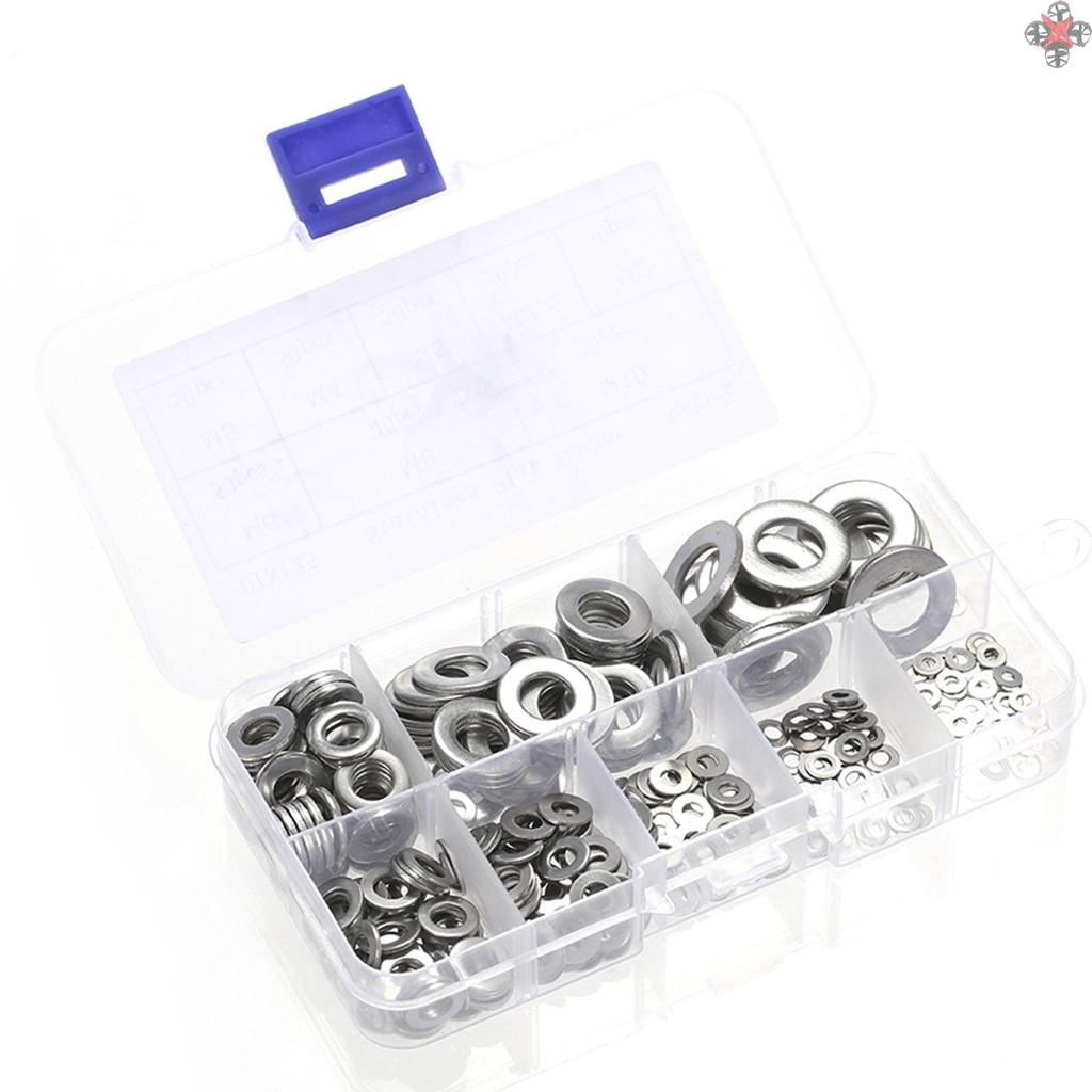Vòng Đệm Phẳng Bằng Thép Không Gỉ Din125-M2 / M2.5 / M-3 / M-4 / M5 / M6 / M-8 / M-10 Bằng Thép Không Gỉ 304