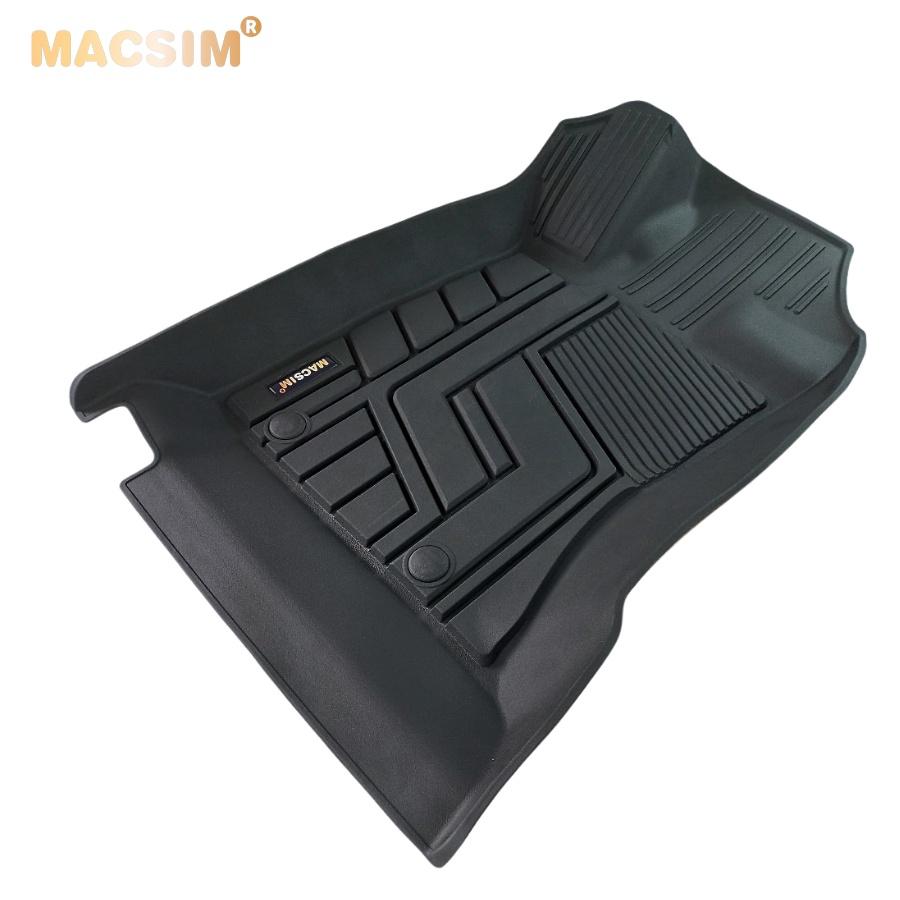 Thảm lót sàn xe ô tô Subaru Outback 2020- đến nay Nhãn hiệu Macsim chất liệu nhựa TPE đúc khuôn cao cấp - màu đen