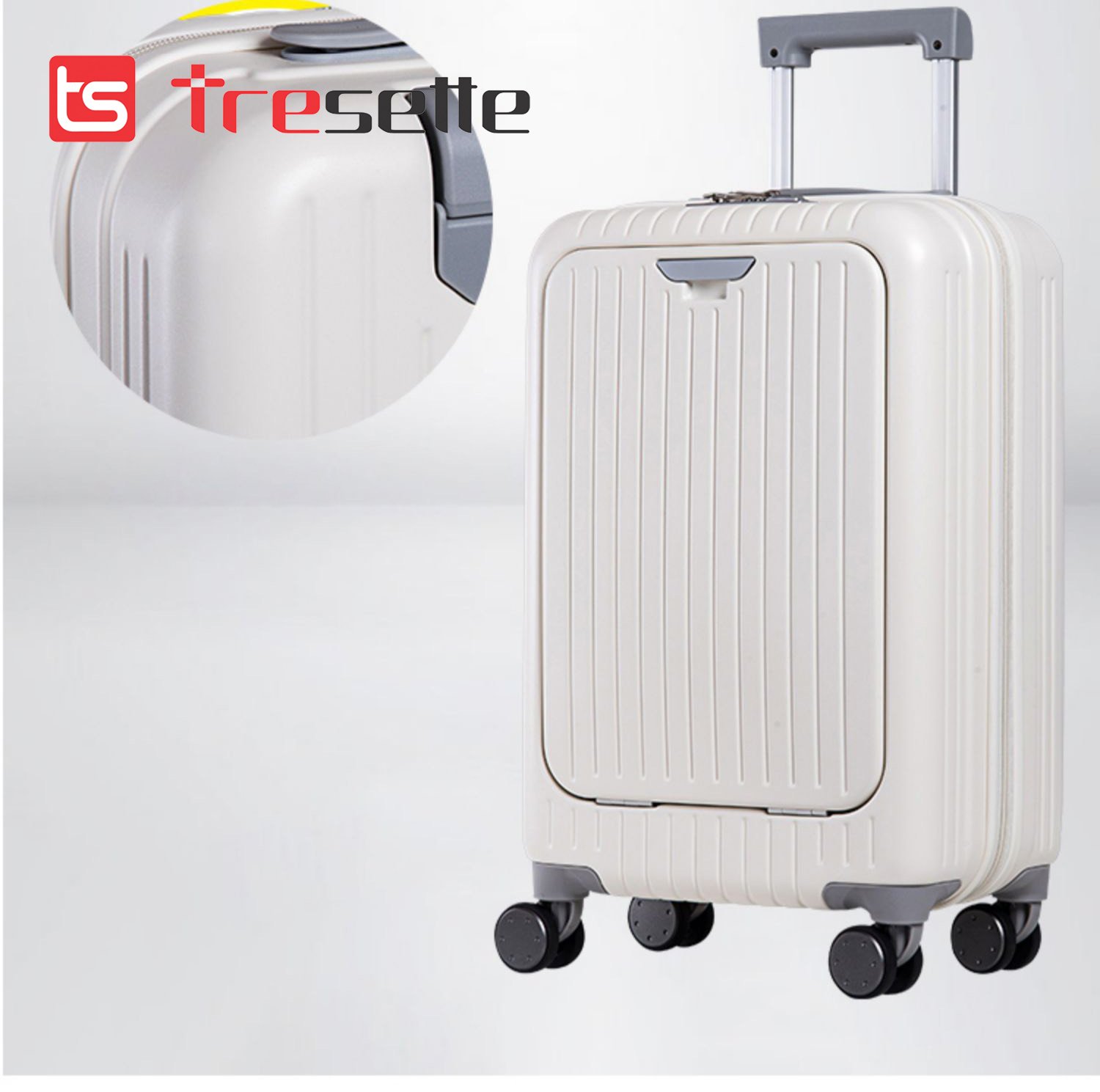 BFQ2ST500KTL: giảm 8% cho đơn từ 500K Vali khóa kéo du lịch nhập khẩu Hàn Quốc Tresette 3789