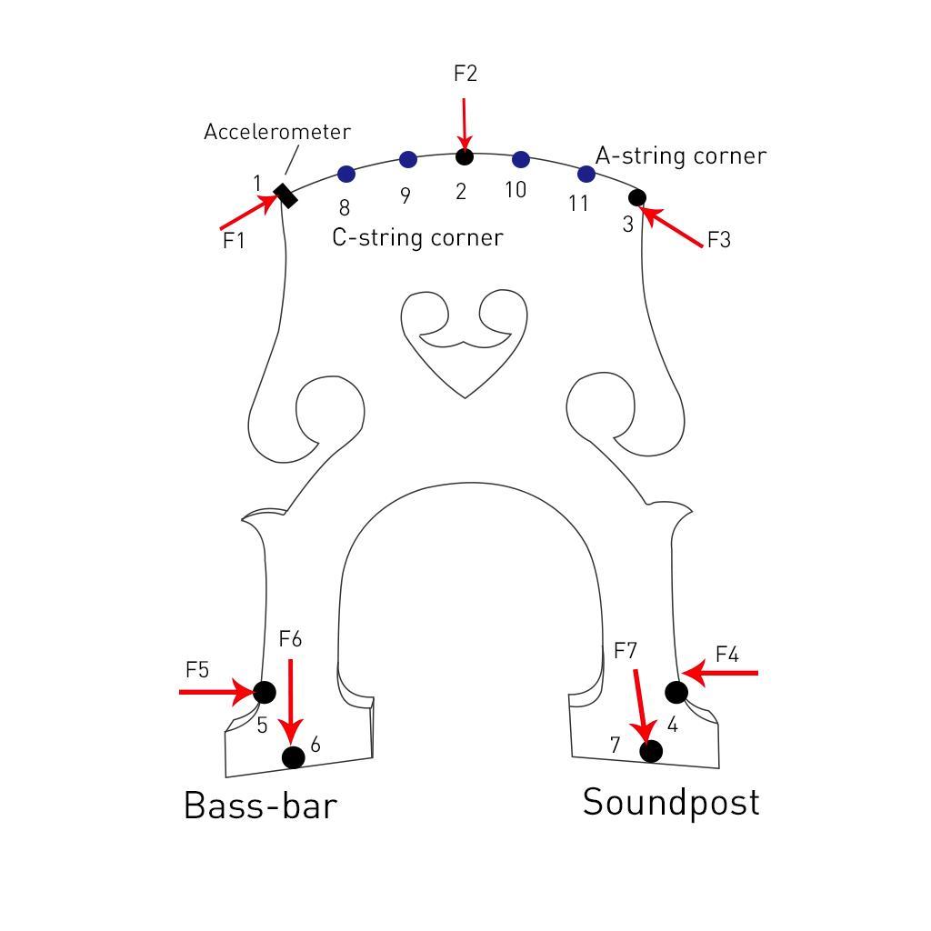 Maple Bass Bridge Replacement For Double Bass Upright Bass Bridge Accs