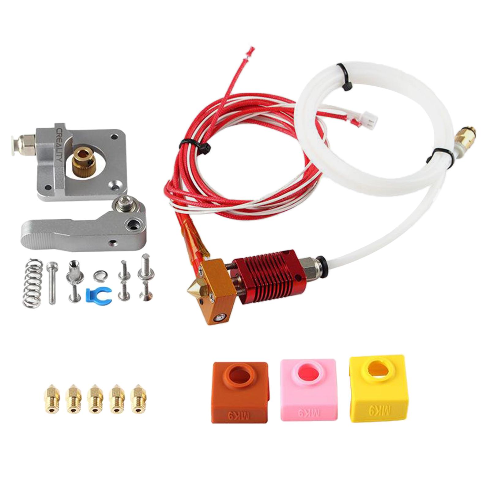 3D Printer MK9 Extruder Nozzle Silicone Sleeve Kit for Ender Accessories