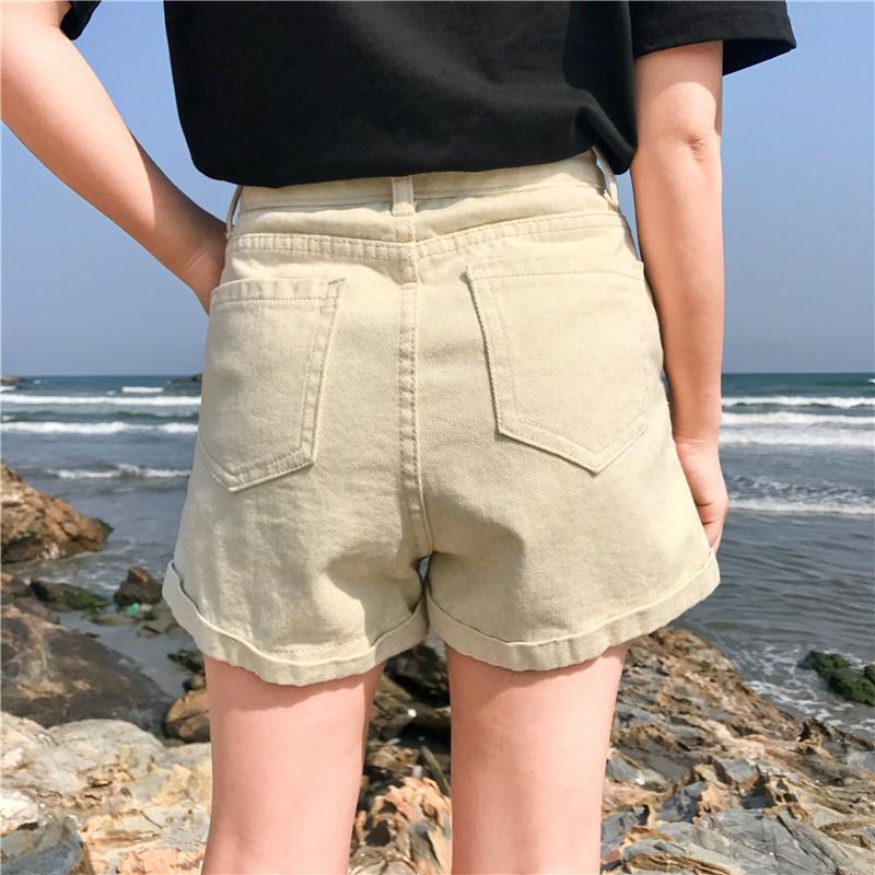 Quần Short Cạp Cao Ulzzang - Hàng có sẵn_C1