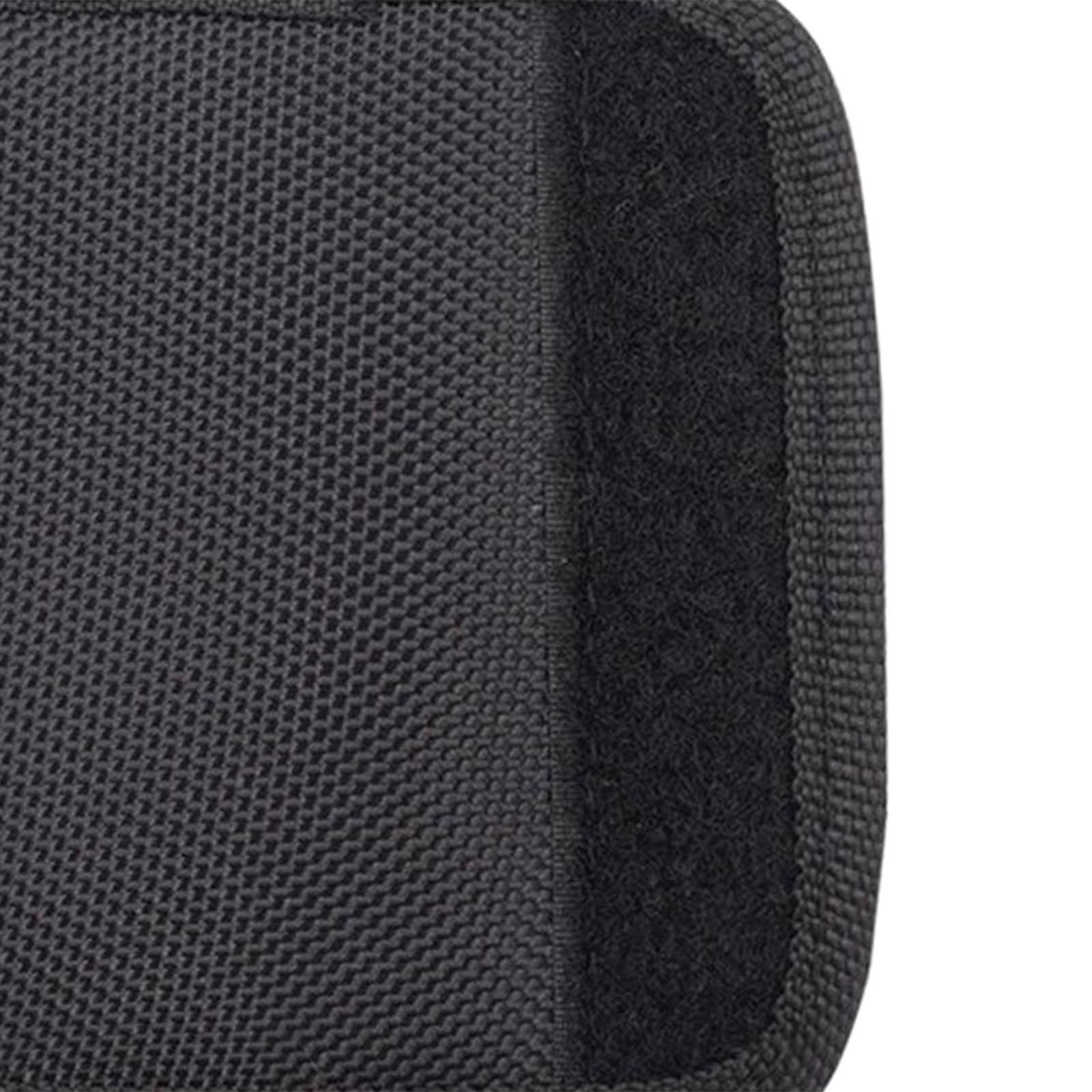 Oxford Cloth Luggage Handle Wrap Black Tags Identifiers Comfortable Washable