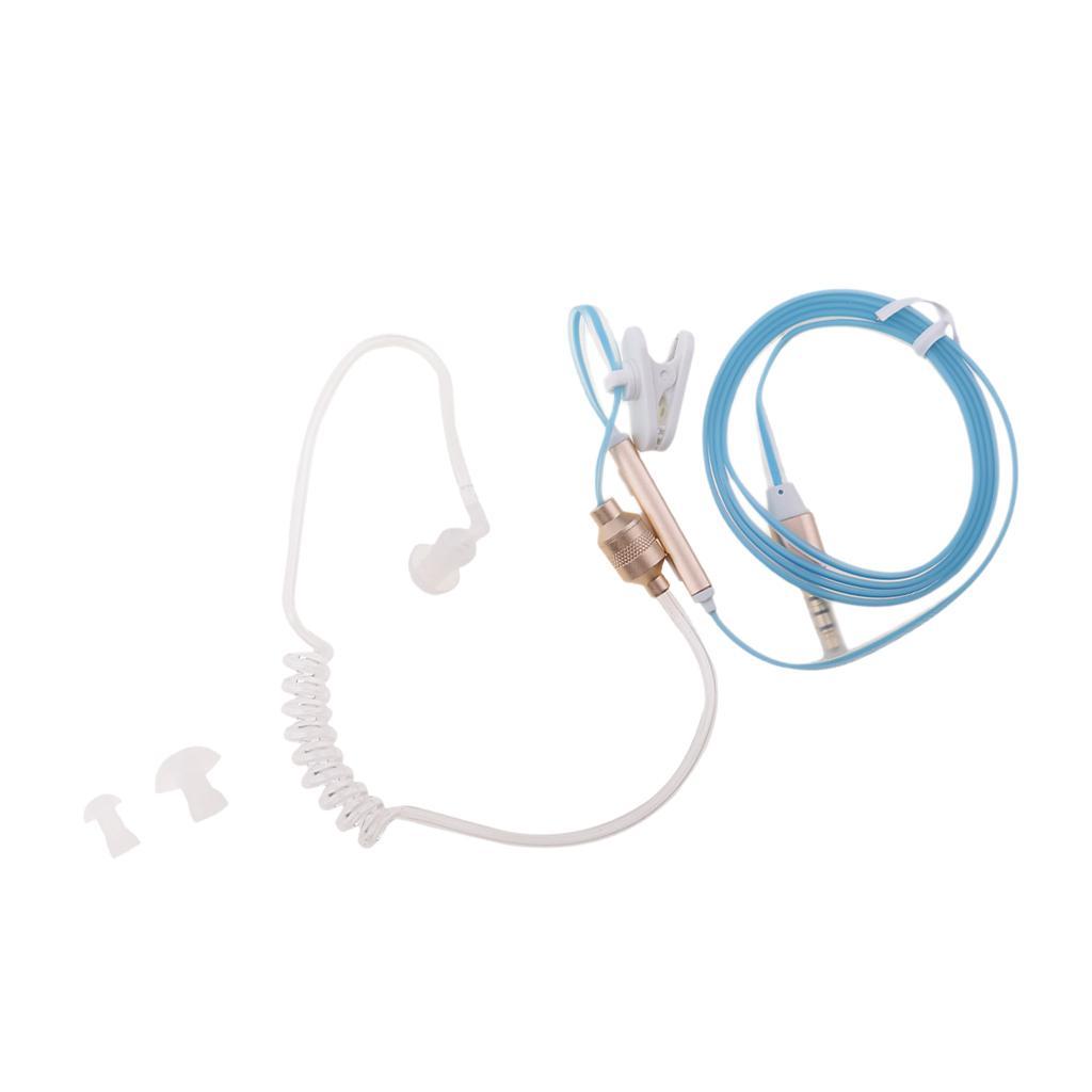 Cell Phone Anti- Mono Earphone Stereo Air Tube .5mm