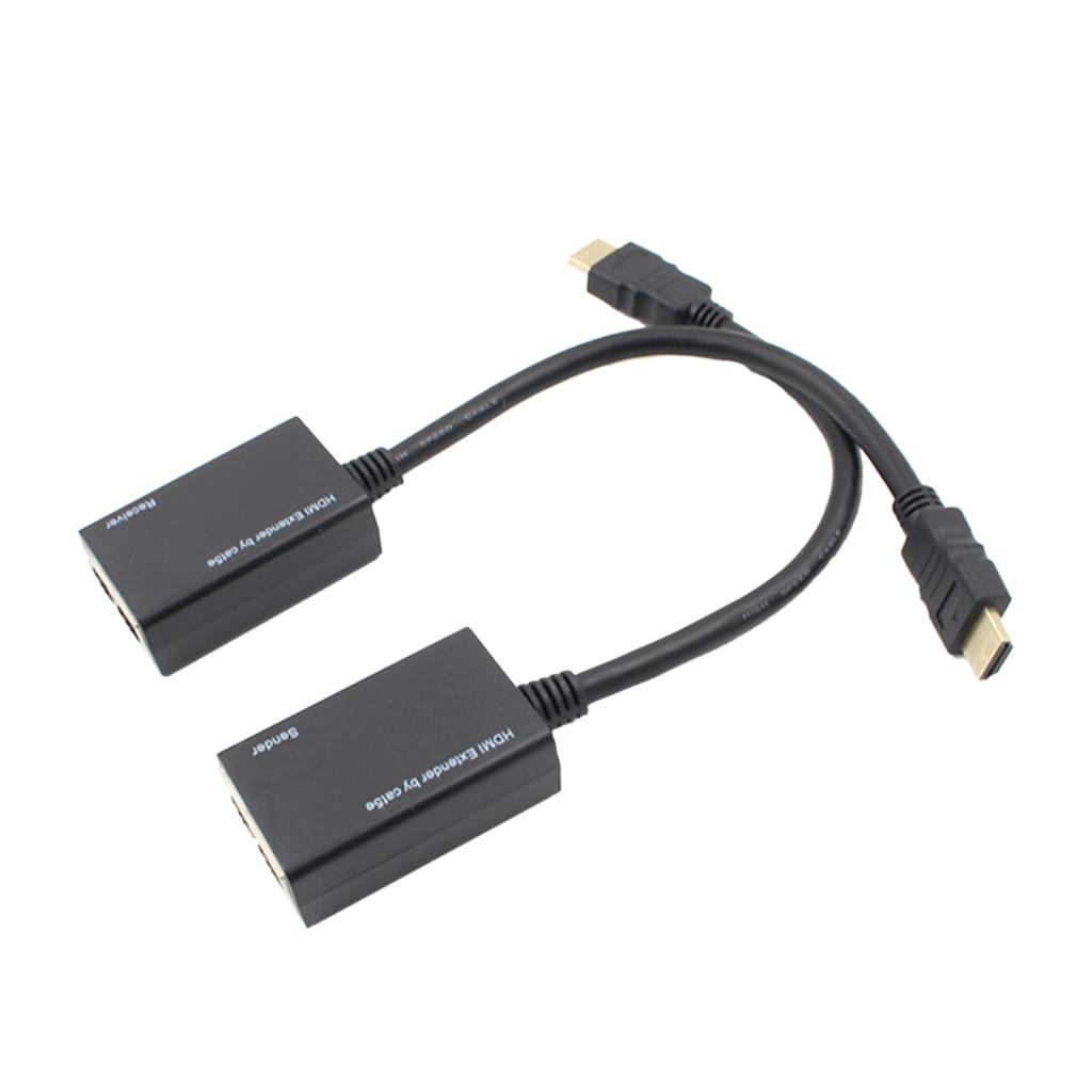 Over RJ45 LAN Ethernet Extender Adapter Cable Cord