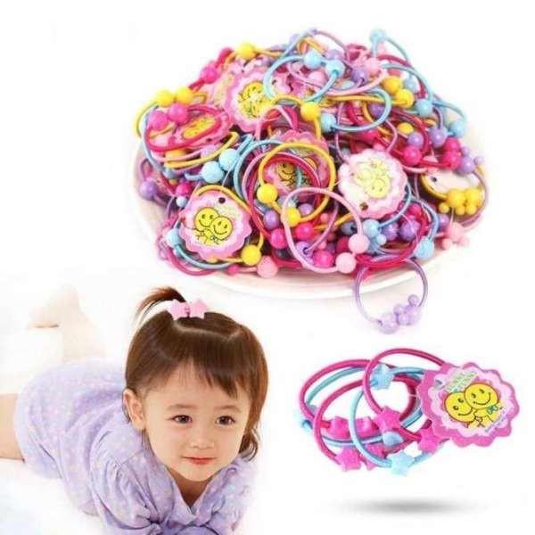 Dây Cột Tóc Hoạt Hình Cho Bé Nhiều Mẫu H399