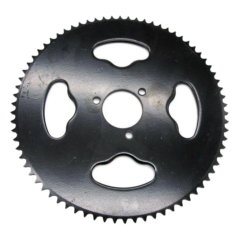 Black T8F-74T 35mm Rear Sprocket for 47cc 49cc Mini Motorcycle Drive System