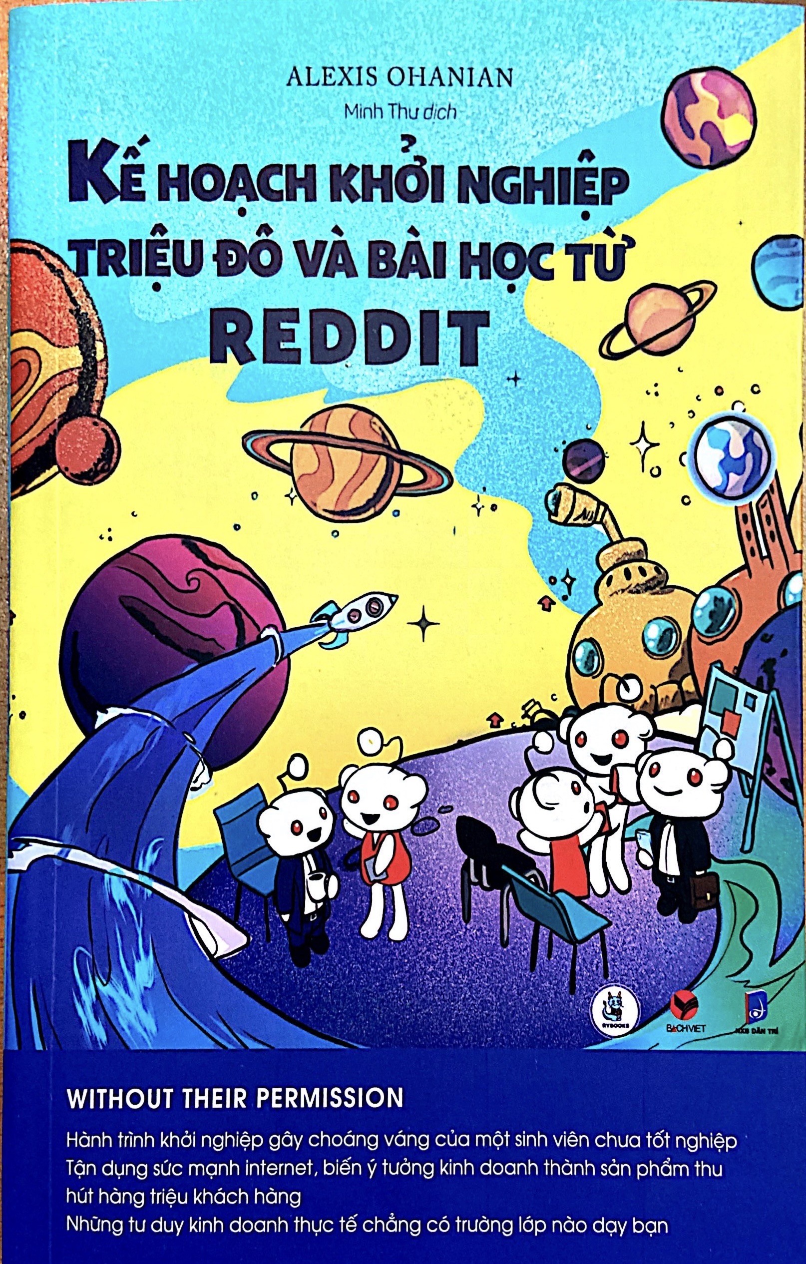 Sách - Kế hoạch khởi nghiệp triệu đô và bài học từ Reddit