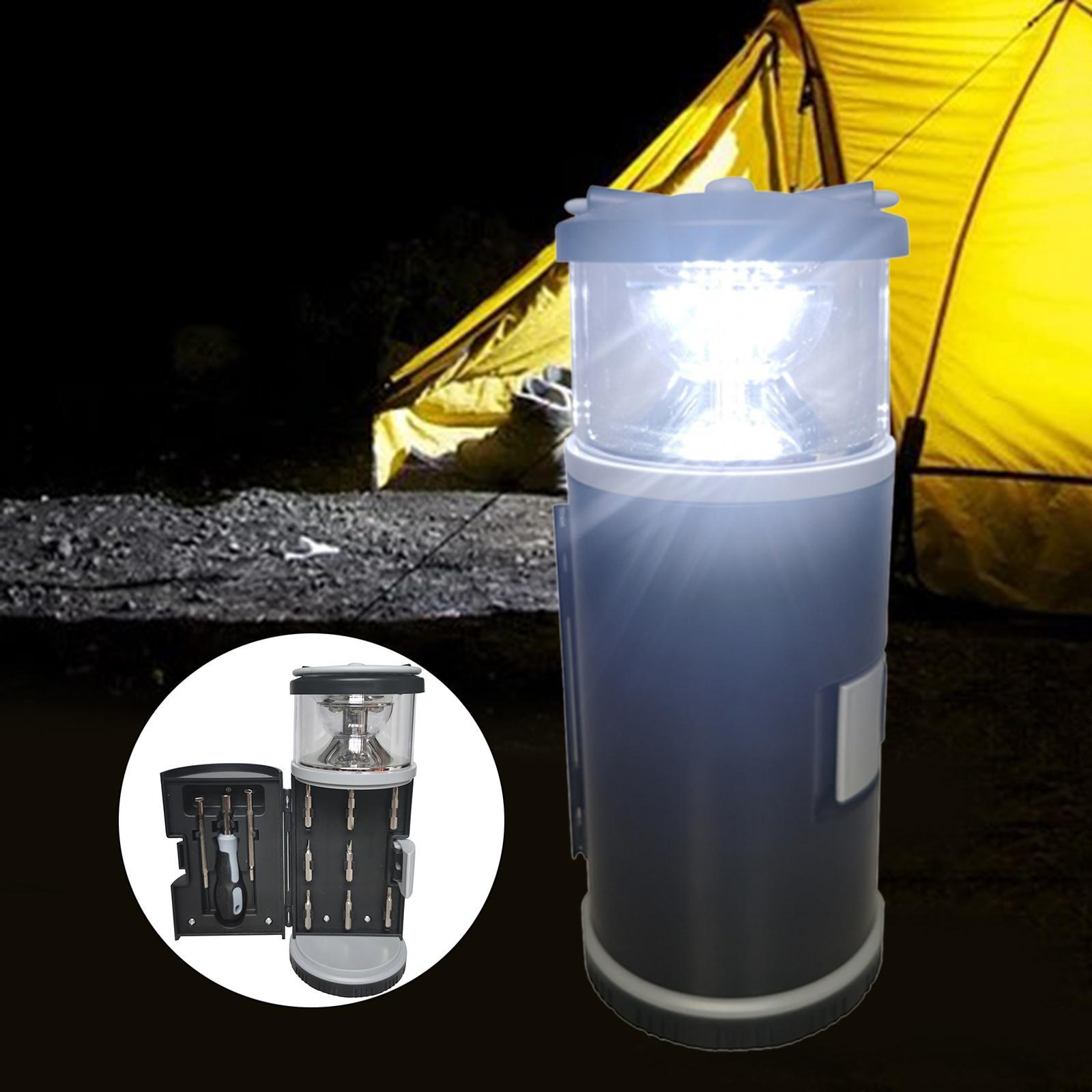 Portable Camping Lantern Light Battery Powered for Hiking Fishing