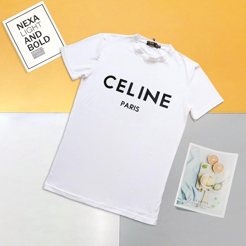 Áo thun nam nữ Unisex CL celine paris áo phông nam nữ form rộng áo thun stee áo thun unisex