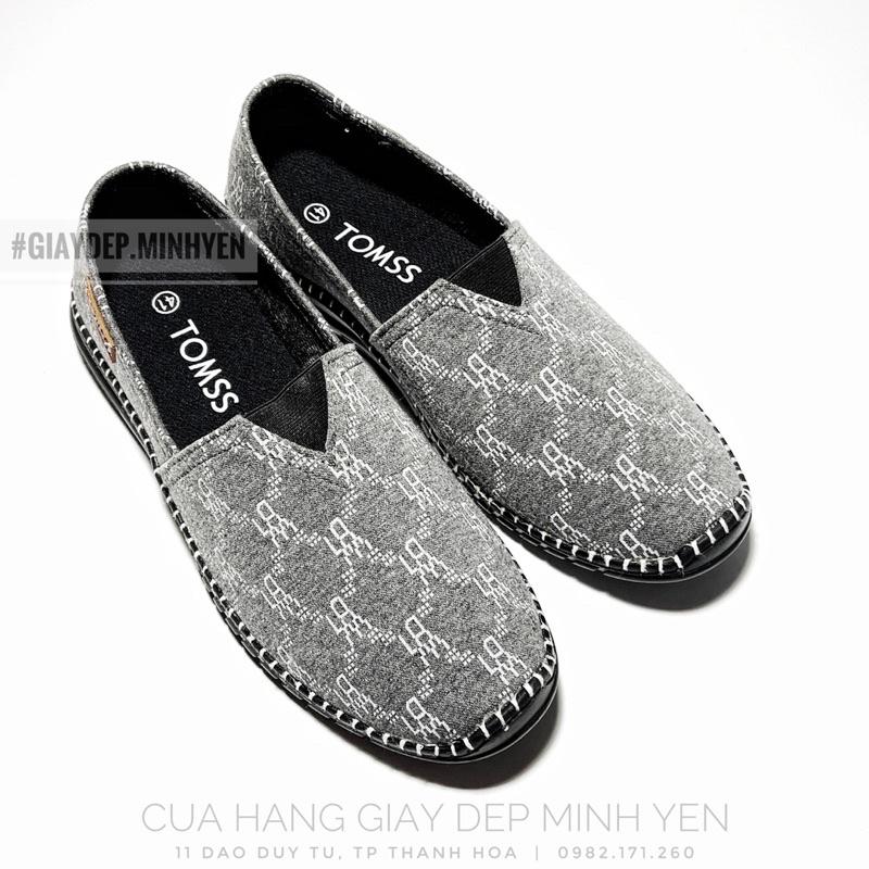 GIẦY LƯỜI VẢI NAM TOMSS - SLIP ON NAM ĐẾ KHÂU