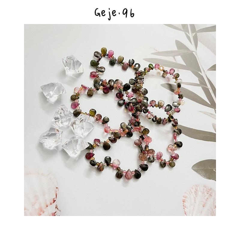 Vòng tay Tourmaline đa sắc