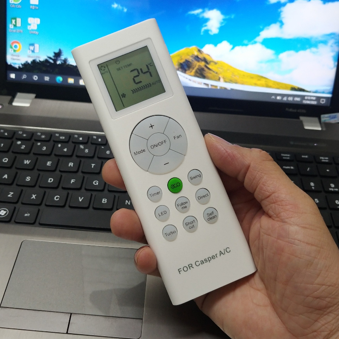 Remote Điều khiển từ xa điều hòa Casper 1&2 chiều Inverter- Hàng mới chính hãng mới 100%