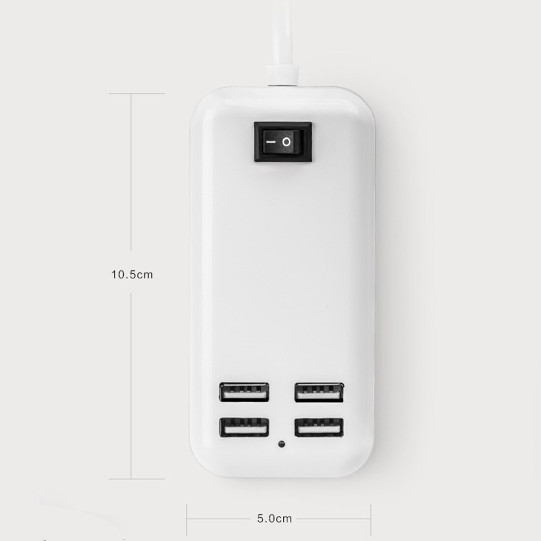 Ổ Cắm Sạc 4 Cổng USB 5V-3A (15W)