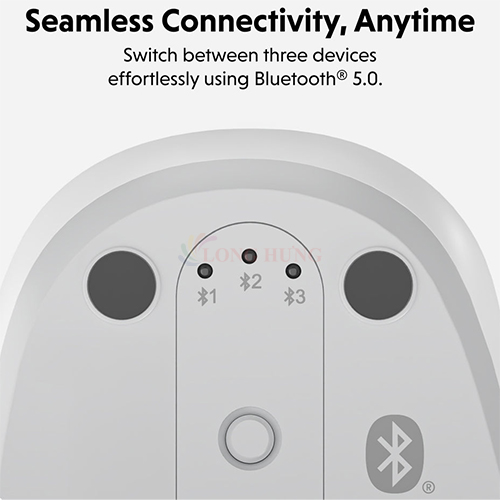 Chuột không dây Bluetooth Hyper HyperSpace Ergonomic Comfort HS2100GL - Hàng chính hãng