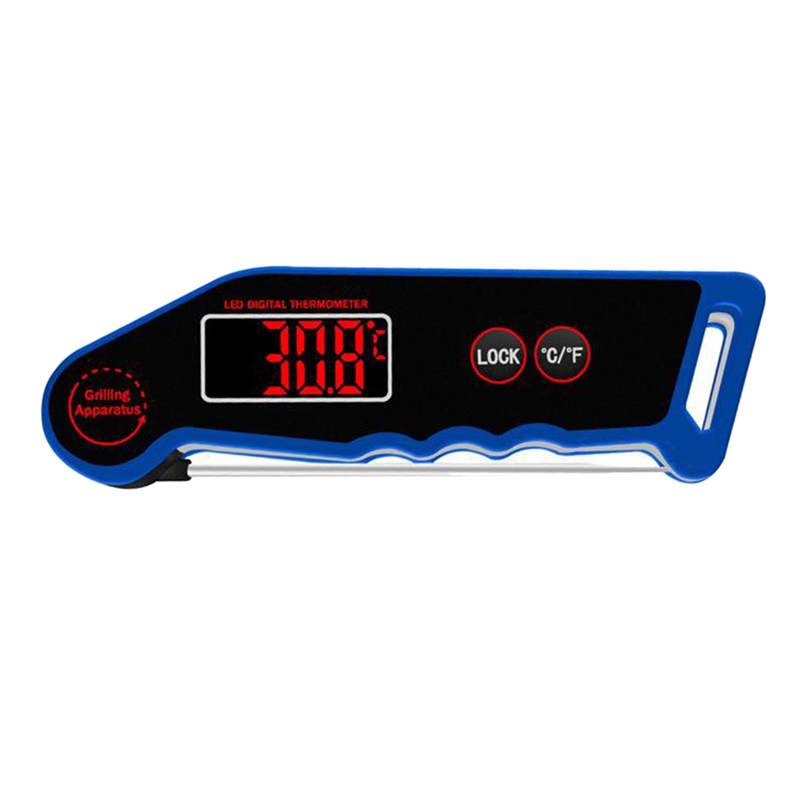Instant Read Wireless Digital Meat Thermometer Easy to Use Temp Alarm