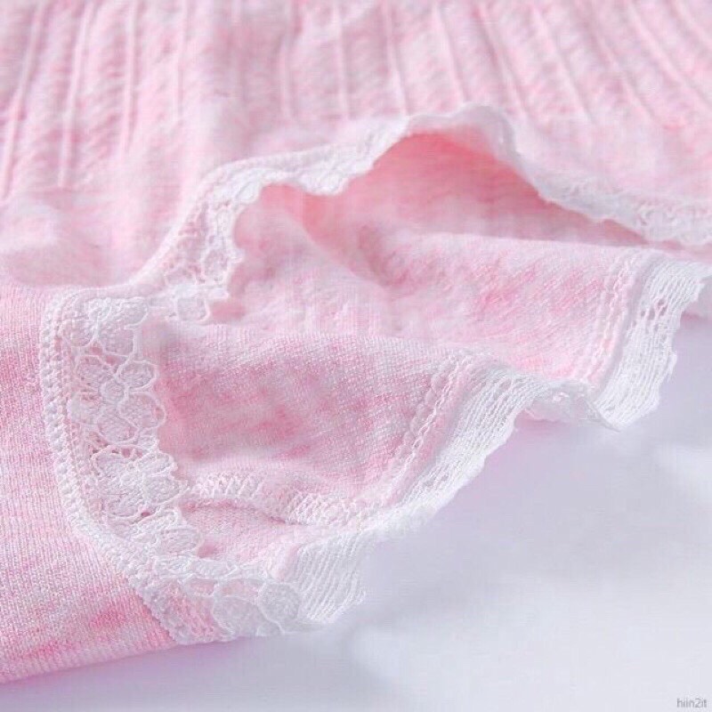 COMBO 5 QUẦN LÓT NỮ XUẤT 100% Cotton Sợi Tre