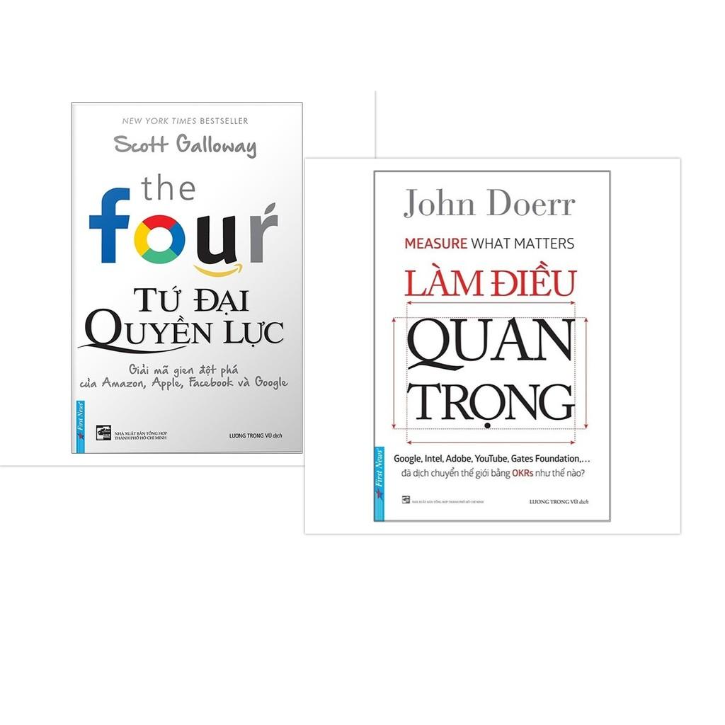 Sách - Combo Làm điều quan trọng + Tứ đại quyền lực - First News