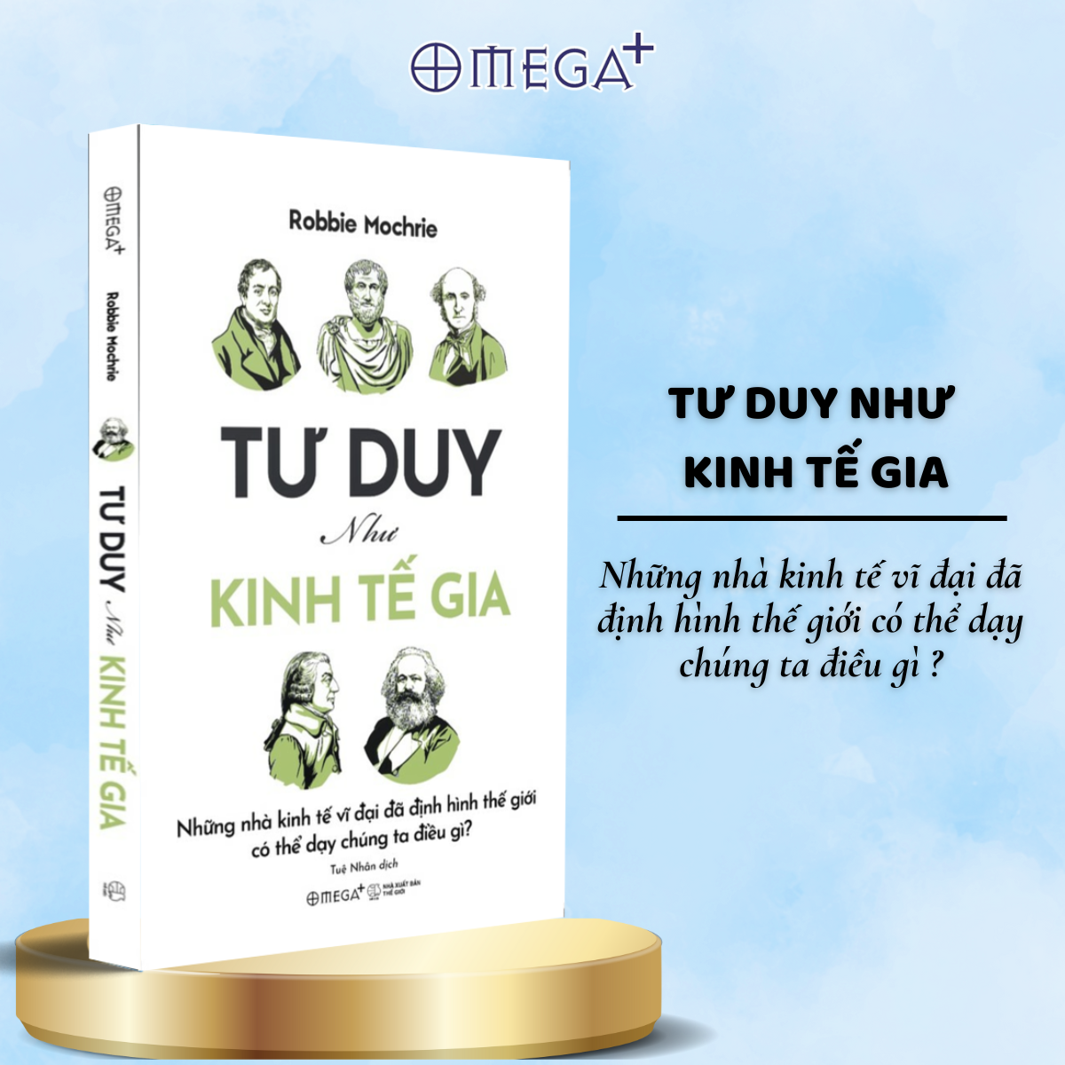 Lẻ/Combo Sách Tư Duy Như Kinh Tế Gia + Tư Duy Như Một Triết Gia (Omega Plus)
