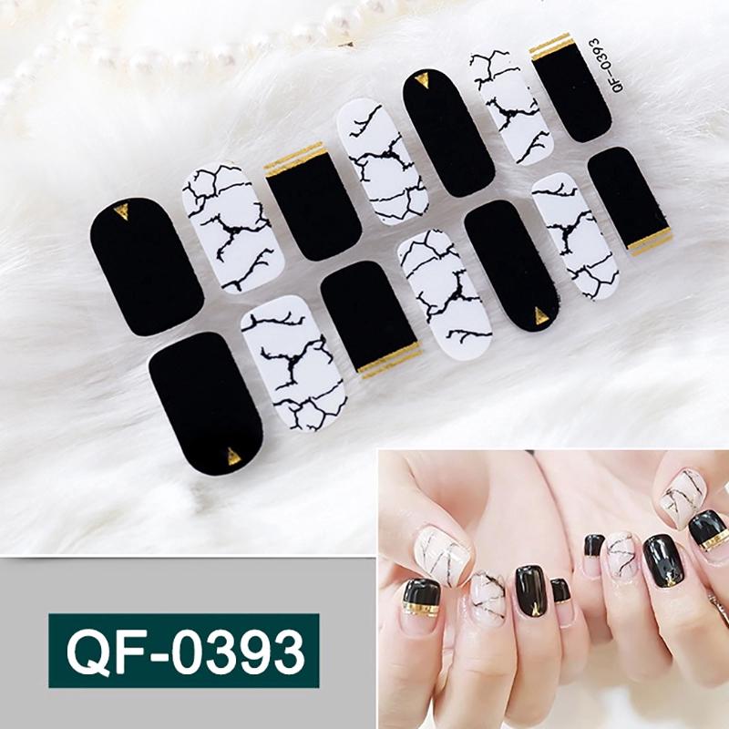 Bộ 14 miếng dán trang trí móng tay nhiều màu lựa chọn