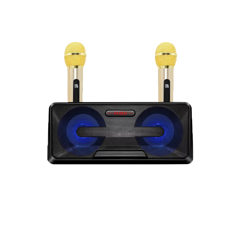 Loa Karaoke SDRD SD-301 kèm 2 mic không dây - Hàng nhập khẩu