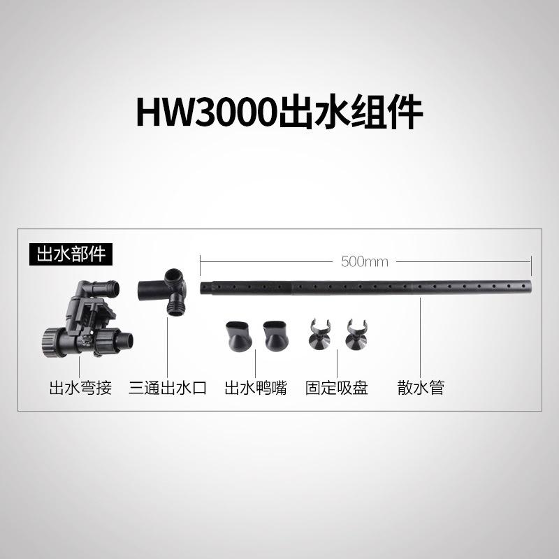 Bộ in out của lọc HW 3000 - In out nhựa phi 20 cho lọc Sunsun HW3000- phụ kiện thủy sinh-shopleo