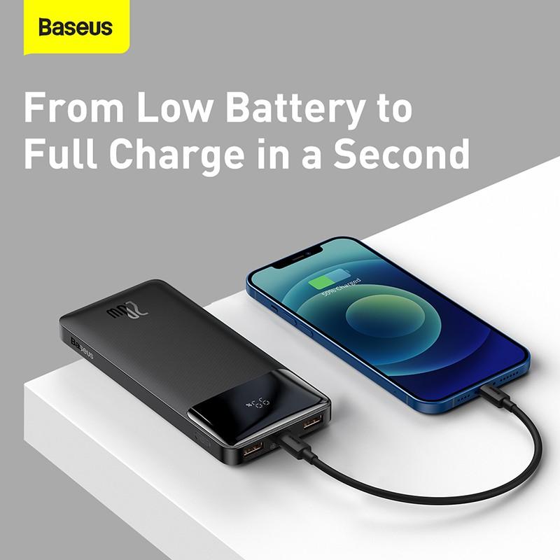 Pin dự phòng sạc nhanh không dây tích hợp nam châm Baseus Magnetic Wireless Quick Charging Power Bank (10000mAh, USB + Type C, QC/ PD 20W Quick Charge, ) - Hàng Chính Hãng