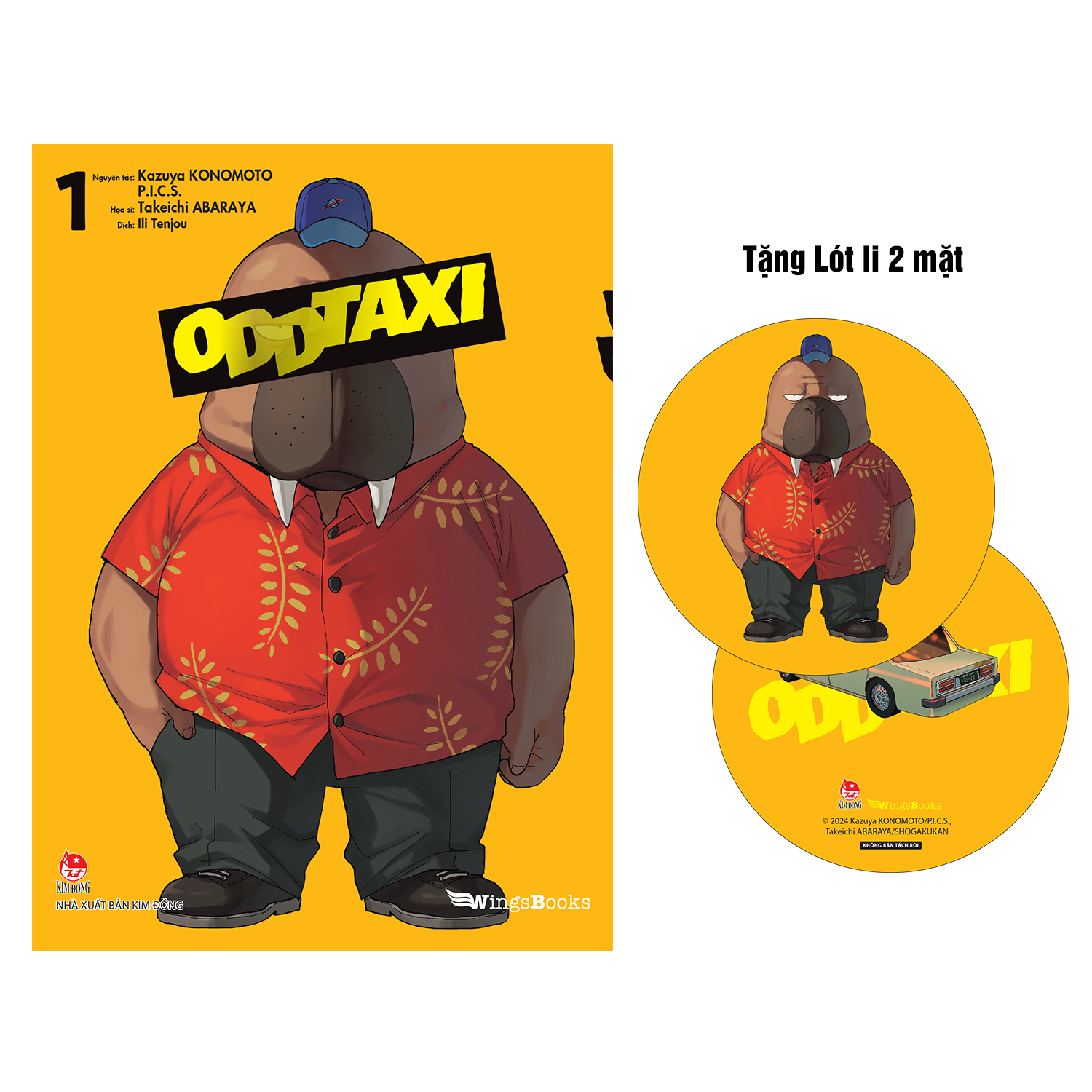 Oddtaxi – Tập 1 [Tặng Lót Ly 2 Mặt]