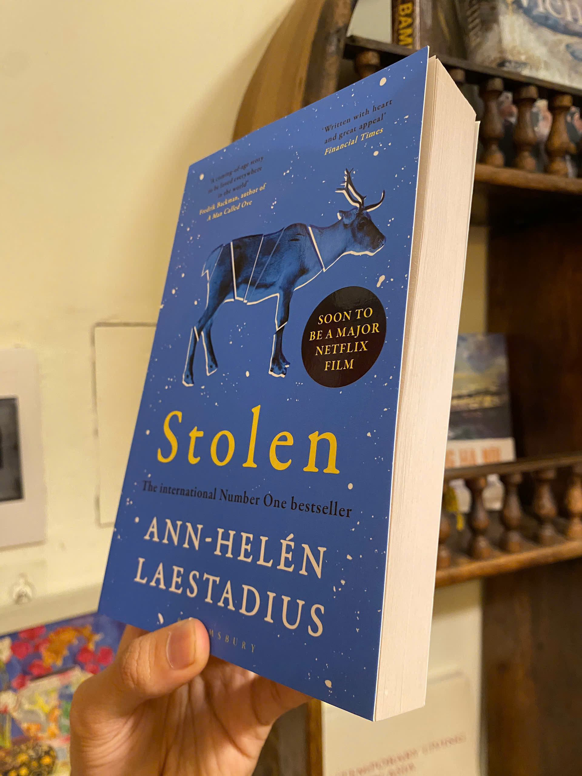 Sách - Stolen (International Number One Bestseller - A Netflix Adaptation) by Ann-Helén Laestadius