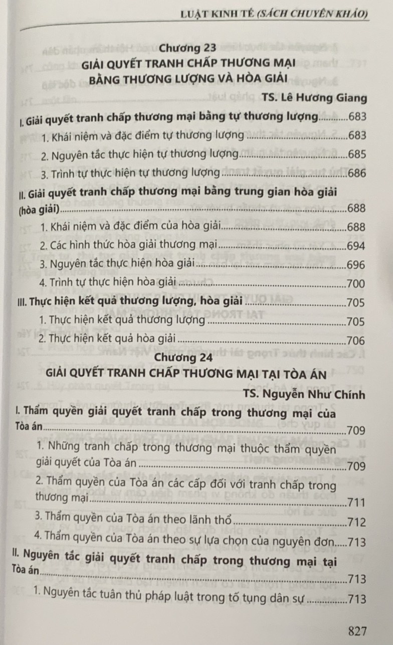 Luật kinh tế chuyên khảo