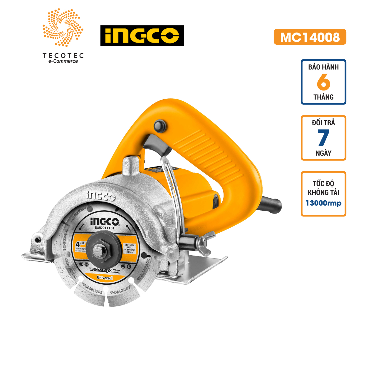 Máy cắt đá INGCO MC14008