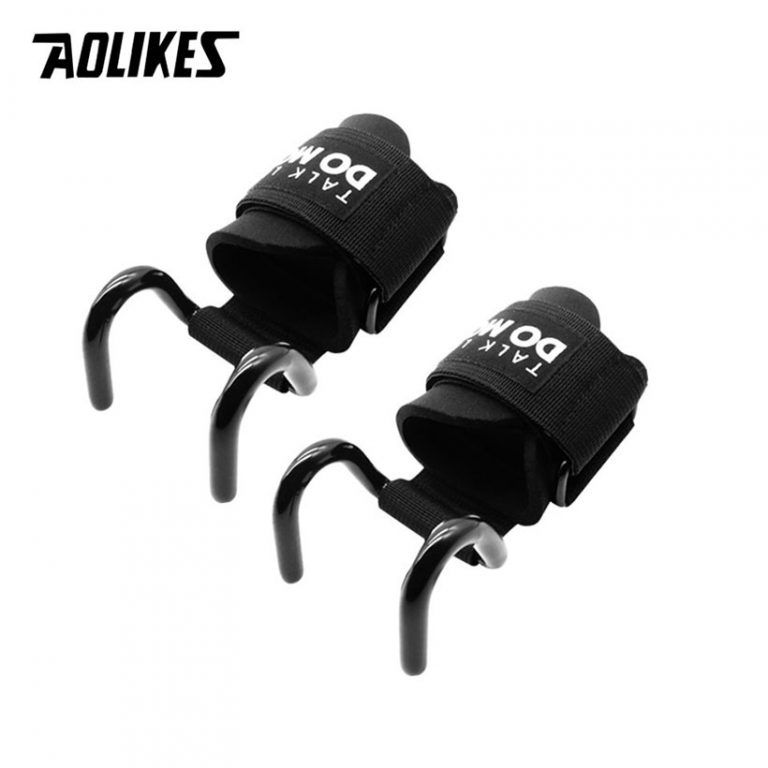 Dây kéo lưng trợ lực cổ tay AOLIKES 7642 nâng tạ tập gym sports fitness protection help wristbands