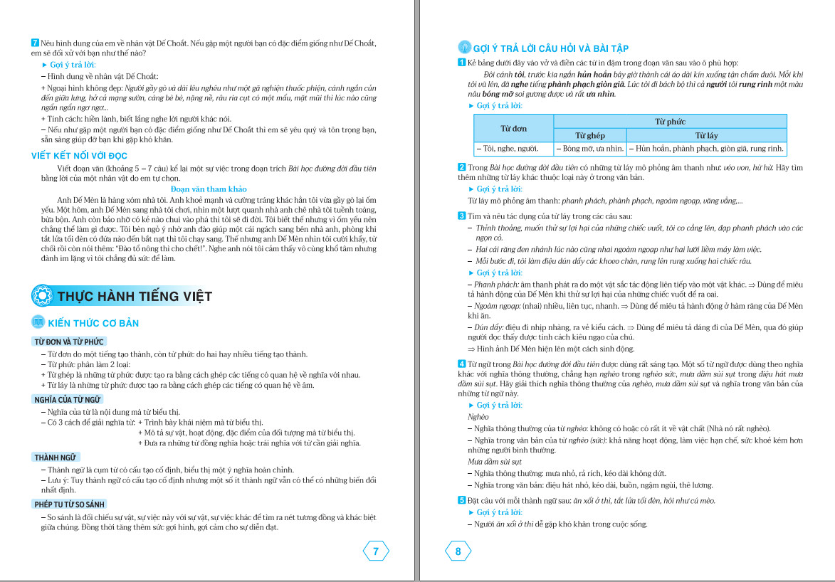 Sách - Học Tốt Ngữ Văn Lớp 6 - Biên soạn theo CT GDPT mới - ndbooks