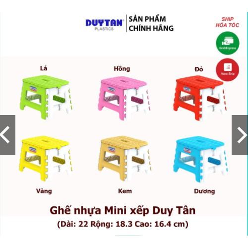 Ghế Nhựa Xếp Duy Tân nhiều màu